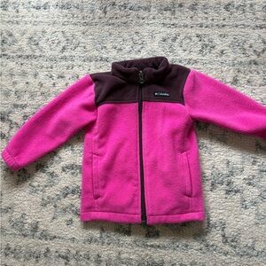 Columbia Pink Fleece Jacket